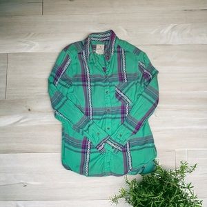 American Eagle Vintage Boyfriend Flannel